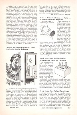El Arte de Empapelar - Mayo 1954