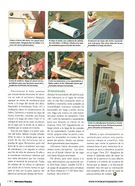 Pórtico de dos pisos - Septiembre 1999