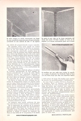Renovación del Cielo Raso - Mayo 1954