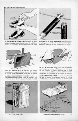 Resolviendo problemas del Hogar - Diciembre 1954