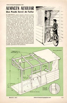 Almacén Auxiliar - Mayo 1957