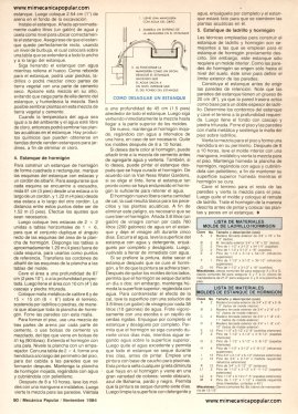 Redecore su patio con agua - Noviembre 1984