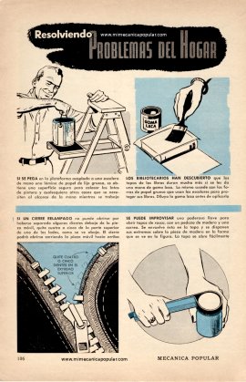 Resolviendo problemas del Hogar - Mayo 1955