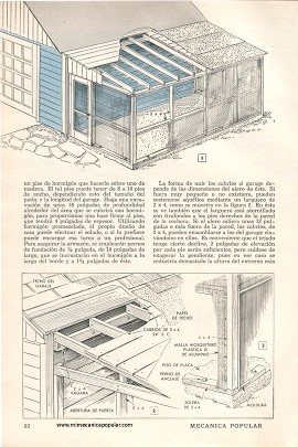 Adapte su cochera para el verano - Junio 1957