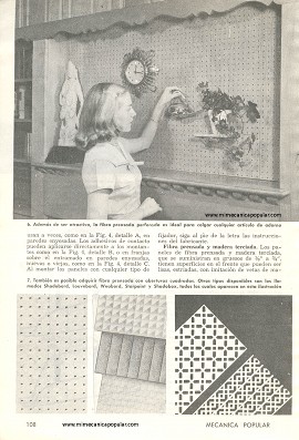 Embellezca Su Hogar con Paredes de Lujo - Noviembre 1961