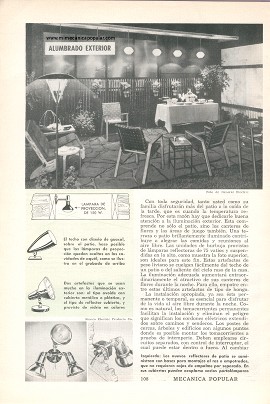 Alumbrado Exterior - Junio 1959