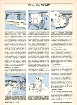 C&oacute;mo reparar un lavaplatos -Noviembre 1989