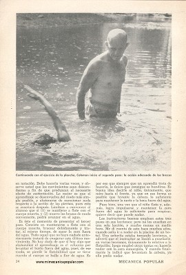 Cómo Enseñar a Nadar en Una Lección - Mayo 1959