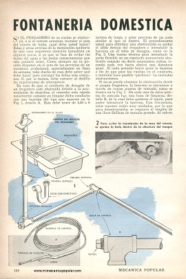 Fontanería Domestica - Abril 1960