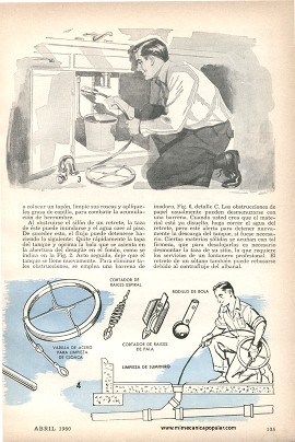 Fontanería Domestica - Abril 1960