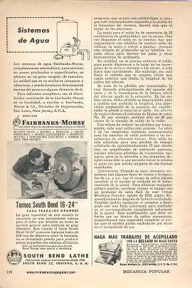 Instalación de Altavoces en un Traspatio - Junio 1959