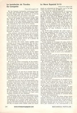 Para el Excursionista - La Instalación de Tiendas de Campaña - Julio 1960