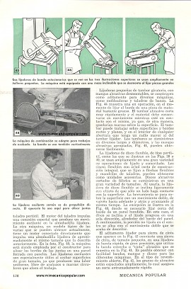 Use el Abrasivo-Lija Apropiado - Parte III - Agosto 1950