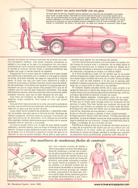 Cómo cargar pesos - Junio 1985
