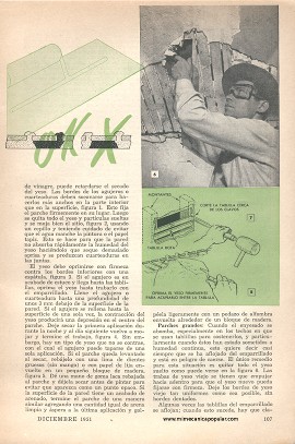 C&oacute;mo Reparar Enyesados - Diciembre 1951