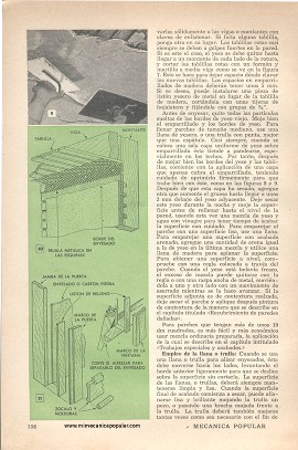 C&oacute;mo Reparar Enyesados - Diciembre 1951