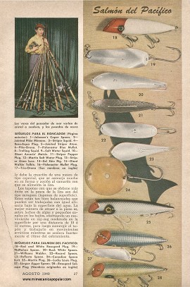 Para el pescador: Cómo Tentar a un Pez - Parte III - Agosto 1949