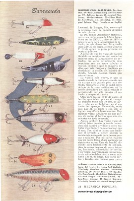 Para el pescador: Cómo Tentar a un Pez - Parte II - Julio 1949