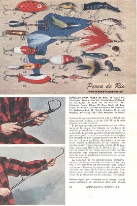 Para el pescador: Cómo Tentar a un Pez - Parte II - Julio 1949