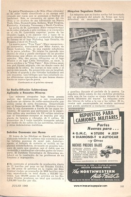 Para el pescador: Cómo Tentar a un Pez - Parte II - Julio 1949