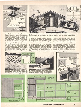 Construya El Patio-Garaje MP - Septiembre 1965