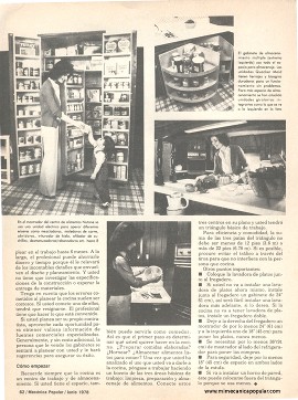 Diseñe su cocina - Junio 1978