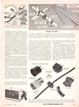 Cómo Iluminar su Casa para la Navidad - Diciembre 1968