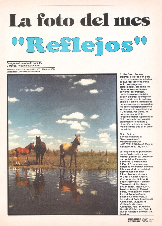 La foto del mes - Enero 1993