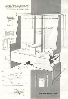 Bello Mueble Colonial - Diciembre 1961