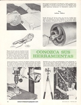 Conozca Sus Herramientas - Septiembre 1963