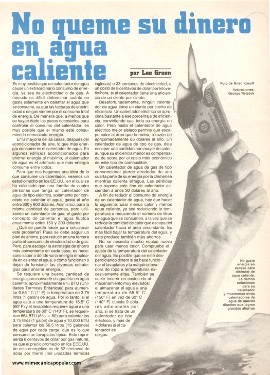 No queme su dinero en agua caliente - Febrero 1987