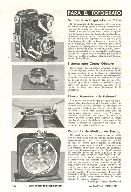 Para el Fotógrafo - Diciembre 1961