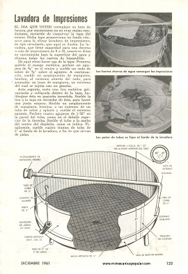 Para el Fotógrafo - Diciembre 1961