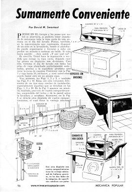 Muebles para la Lavandería - Noviembre 1961