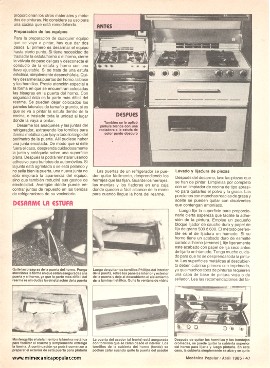 Repinte sus equipos domésticos - Abril 1985