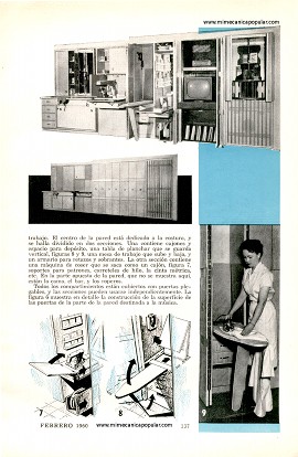 Aquí El Espacio Se Aprovecha Al Máximo - Febrero 1960