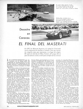 Desastre en Caracas: EL FINAL DEL MASERATI - Octubre 1964