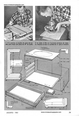 Un Estuche para sus Joyas - Agosto 1961