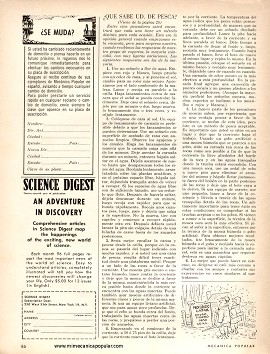 ¿Qué sabe usted DE PESCA? - Junio 1966