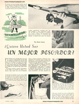 ¿Quiere Usted Ser Un Mejor Pescador? - Junio 1965