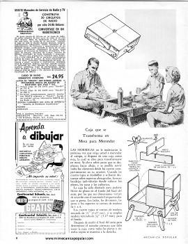 Caja-Mesa para Merendar - Excursionista - Noviembre 1963