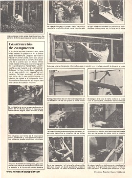 Cerque usted mismo su patio - Junio 1980