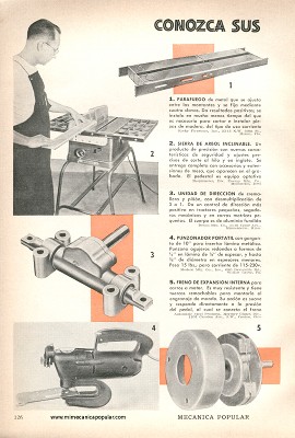 Conozca sus Herramientas - Julio 1960