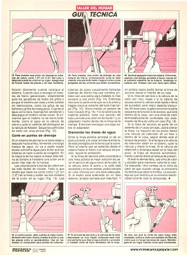 Cuidando la Plomer&iacute;a - Enero 1991