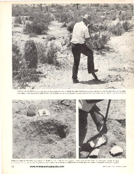 Destilador Solar Que Produce Agua - Marzo 1966