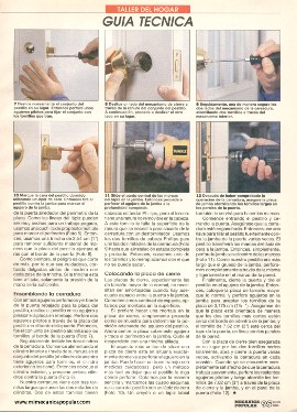 Instale una cerradura - Julio 1994