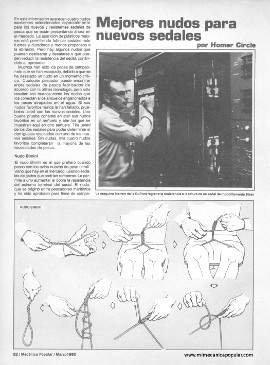 Mejores nudos para nuevos sedales de pesca - Marzo 1980