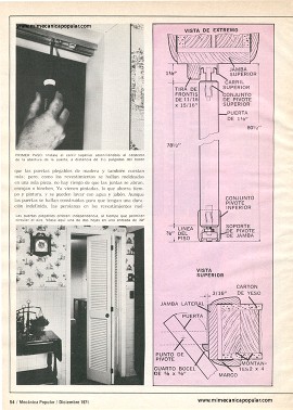 Embellezca su casa con puertas plegables - Diciembre 1971