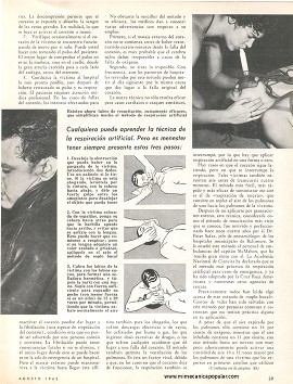 Aprenda a Salvar Una Vida - Agosto 1962