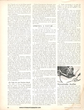 Aprenda a Salvar Una Vida - Agosto 1962